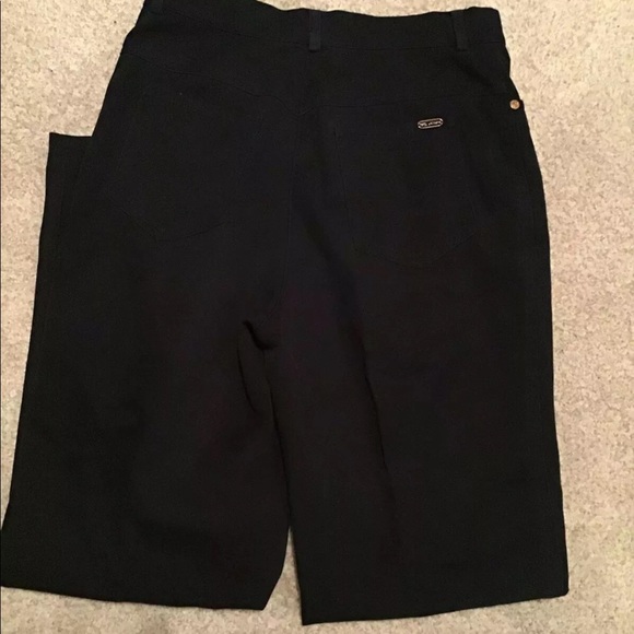 St. John sport by Marie gray navy blue high waisted pants size 4 - Picture 2 of 9